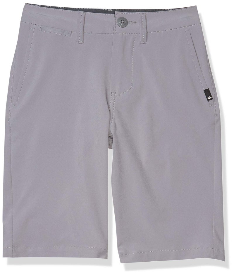Quiksilver Boys Legacy Union Amphibian Shorts, Sleet, 14 - Image 1